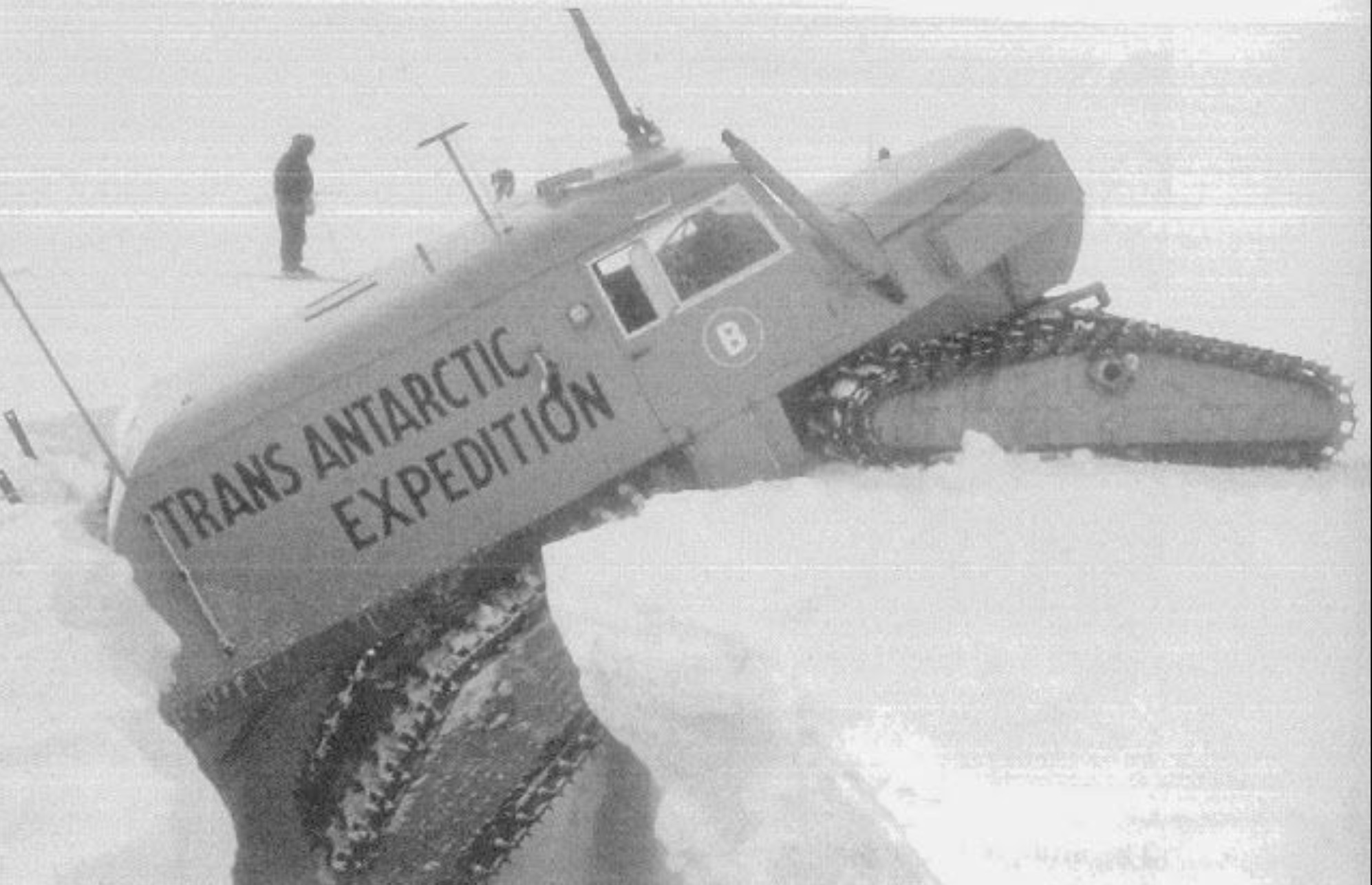 antarctic snow cat - Trans Antarctic Expedition B